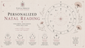 Personalized animal soul sigil PDF reading mockup, Turtle Oracle