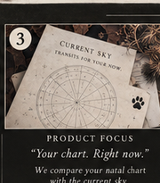 Current Sky Turtle Oracle transit reading product focus